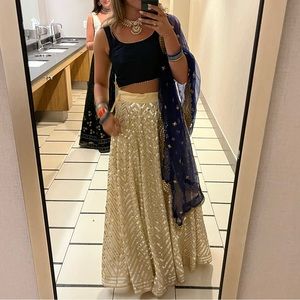 Lehenga skirt worn once! Stunning and beautiful design